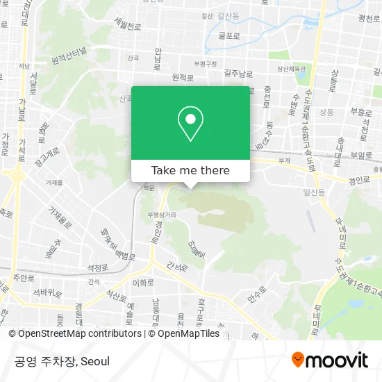 공영 주차장 map