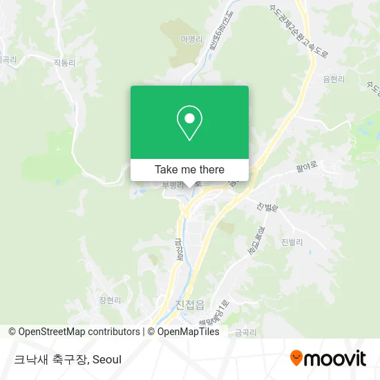 크낙새 축구장 map