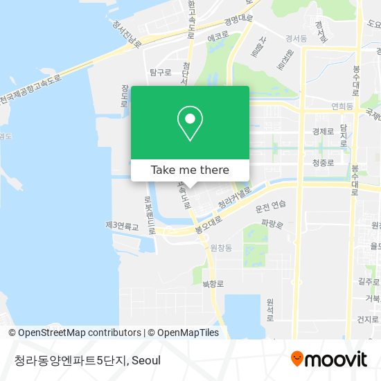 청라동양엔파트5단지 map