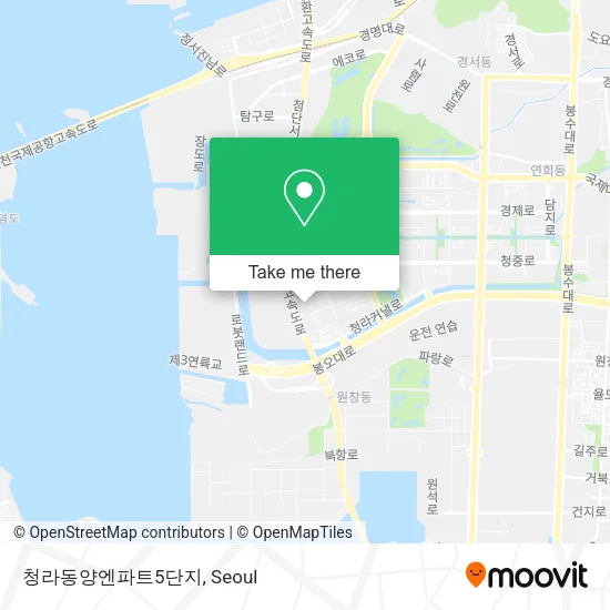 청라동양엔파트5단지 map