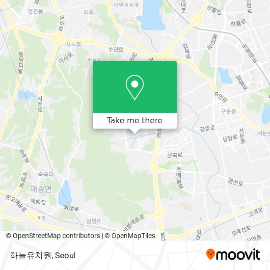 하늘유치원 map