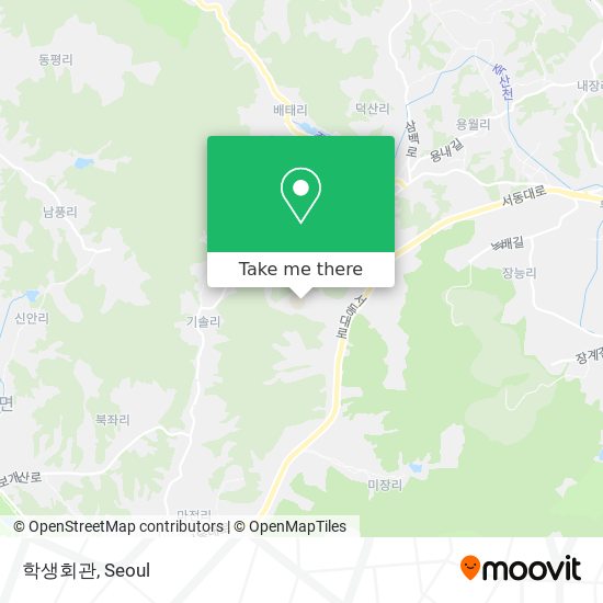 학생회관 map