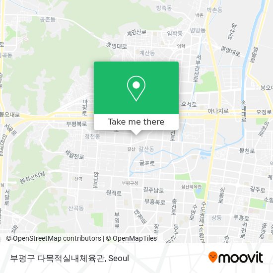 부평구 다목적실내체육관 map