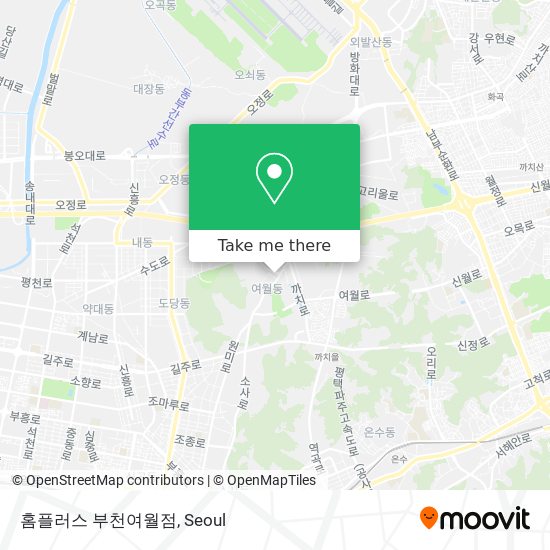 홈플러스 부천여월점 map