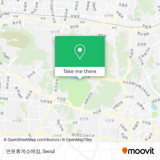 연못휴게소매점 map