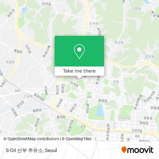 S-Oil 선부 주유소 map