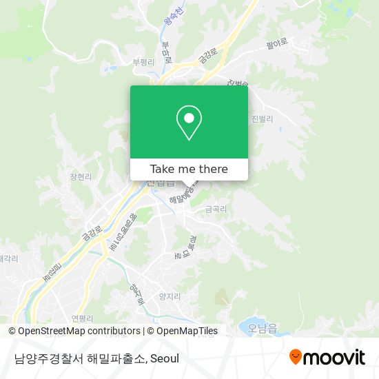 남양주경찰서 해밀파출소 map