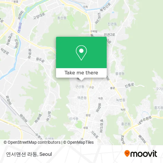 연서맨션 라동 map