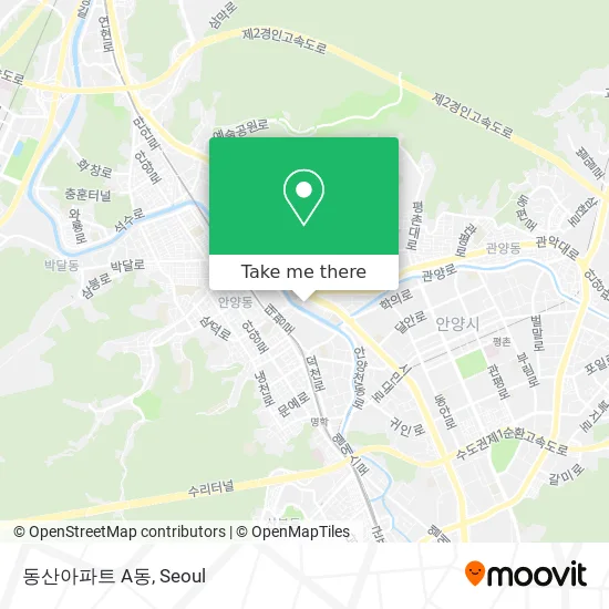 동산아파트 A동 map