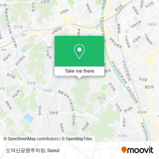 도덕산공원주차장 map