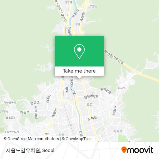 서울노일유치원 map