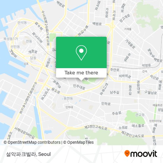 설악파크빌라 map