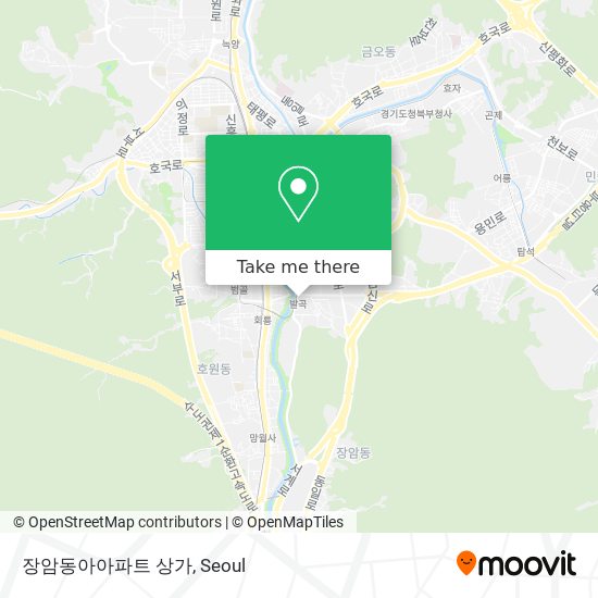 장암동아아파트 상가 map