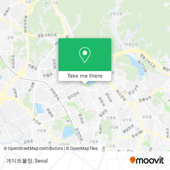 게이트볼장 map