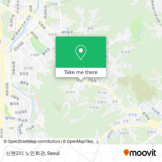 신현2리 노인회관 map