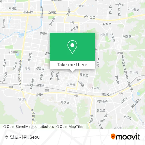 해밀도서관 map