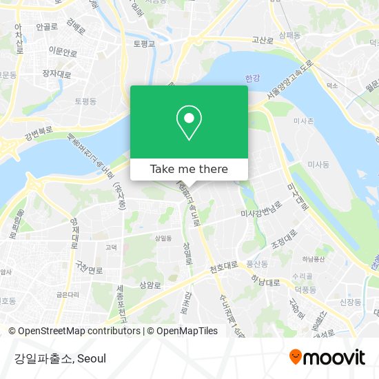 강일파출소 map