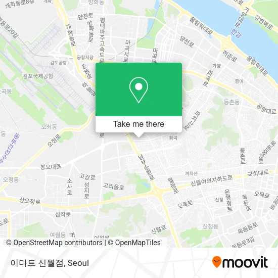 이마트 신월점 map