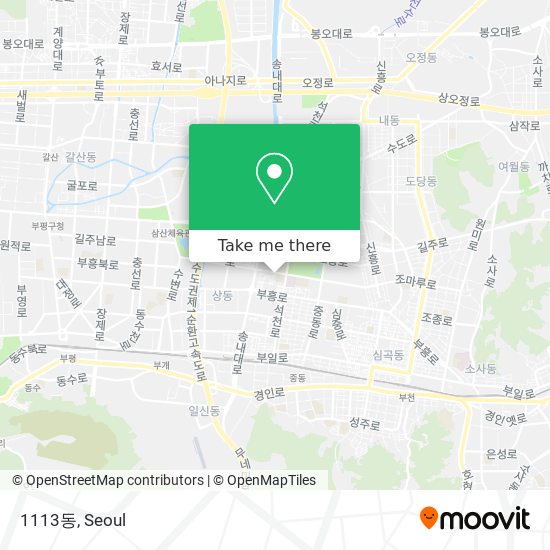 1113동 map