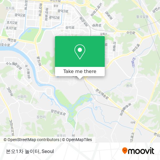 본오1차 놀이터 map