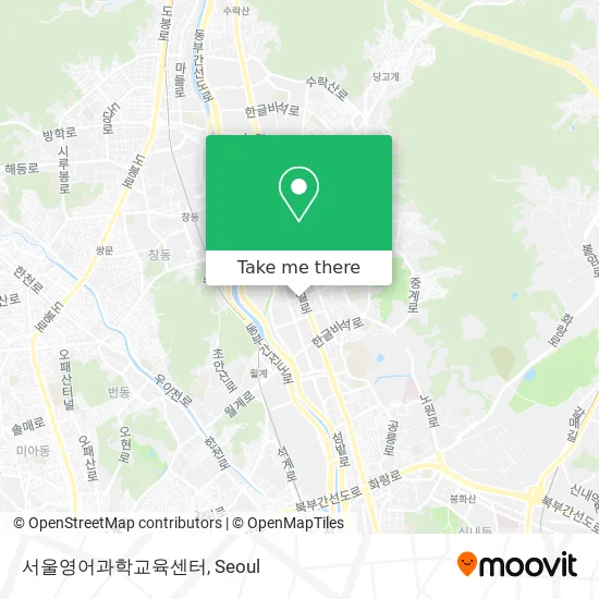 서울영어과학교육센터 map