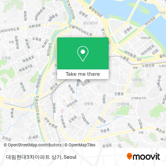 대림현대3차아파트 상가 map