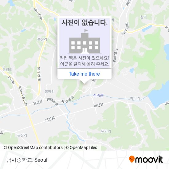 남사중학교 map