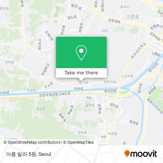 아름 빌라 5동 map