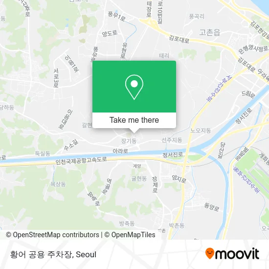 황어 공용 주차장 map