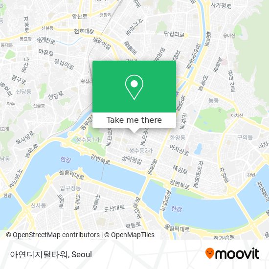 아연디지털타워 map