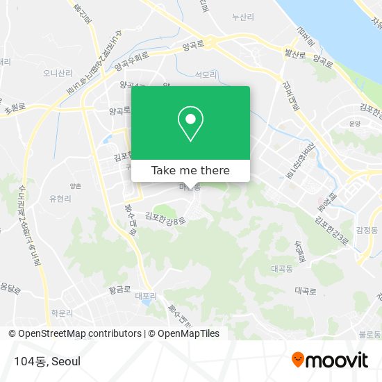 104동 map