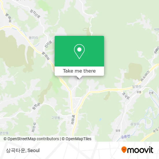 상곡타운 map