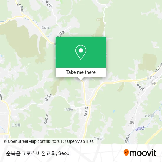 순복음크로스비전교회 map