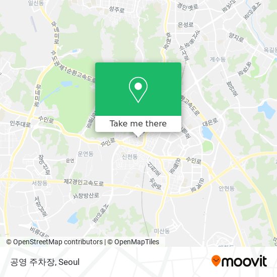 공영 주차장 map