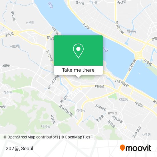 202동 map