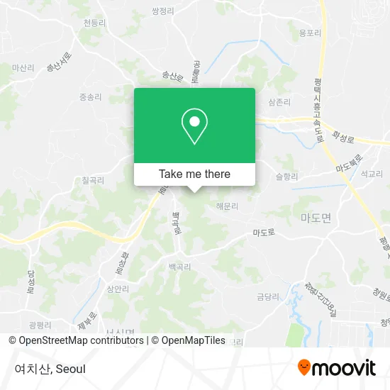 여치산 map