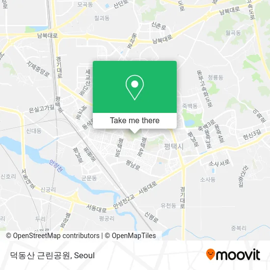 덕동산 근린공원 map