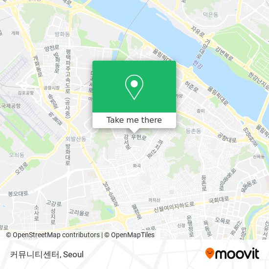 커뮤니티센터 map