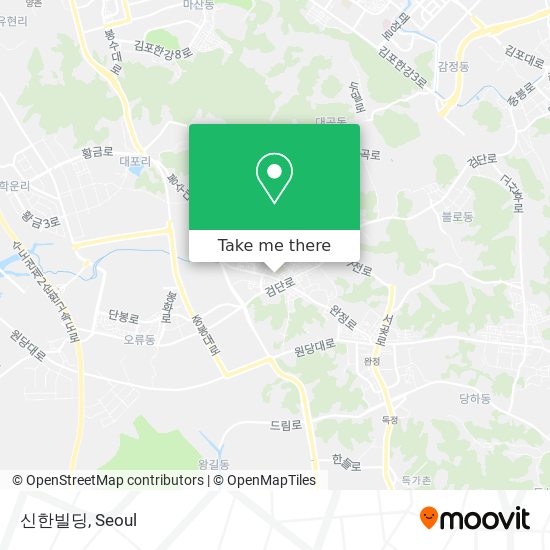 신한빌딩 map