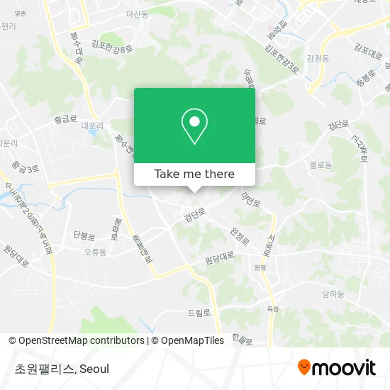 초원팰리스 map