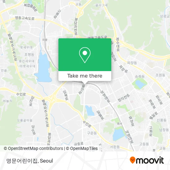 명문어린이집 map
