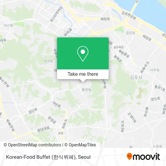 Korean-Food Buffet (한식뷔페) map