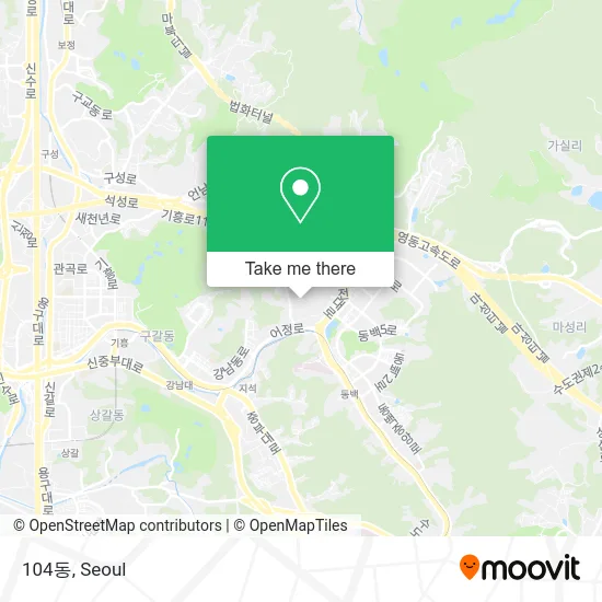 104동 map
