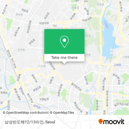 삼성반도체12/13라인 map