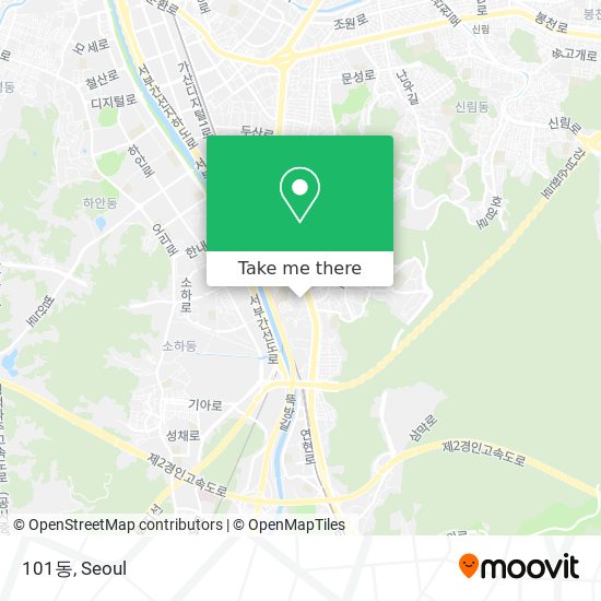 101동 map
