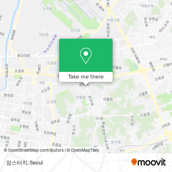 맘스터치 map