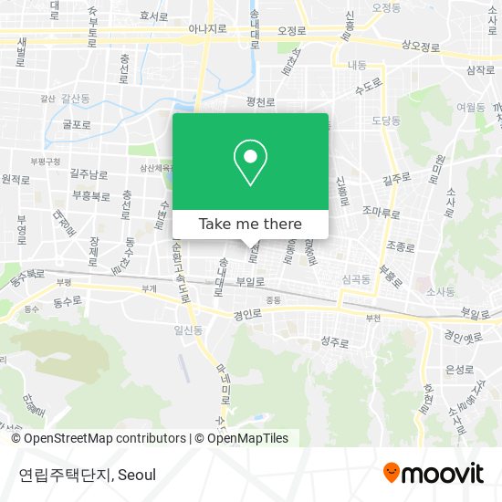 연립주택단지 map