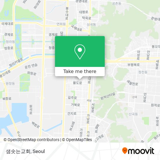 샘솟는교회 map