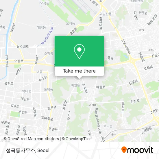 성곡동사무소 map