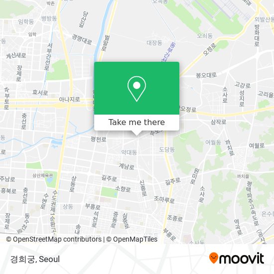 경희궁 map